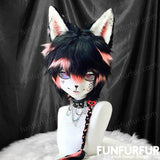 Load image into Gallery viewer, Akihabara Puppy-Free Design Order Display,Customized Kemono Mask, Handmade Kigurumi Head